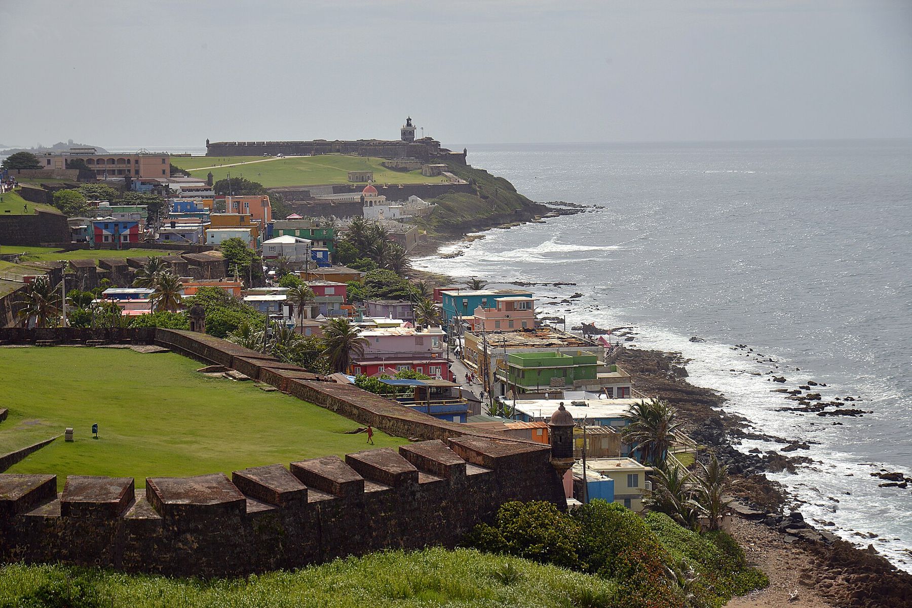 La Perla from the walls of San Cristóbal